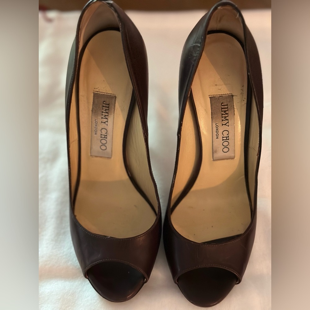 Jimmy Choo Brown Women's Shoes